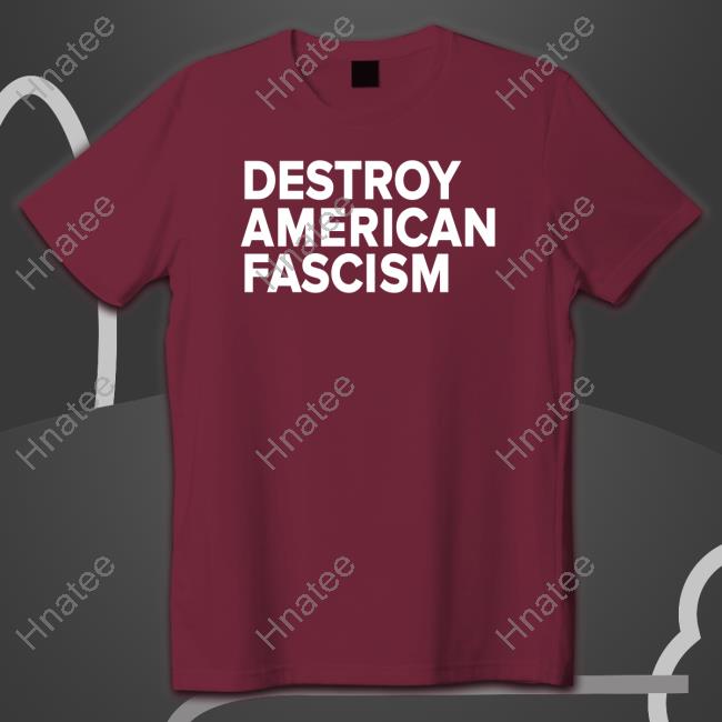 Destroy American Fascism Long Sleeve T Shirt