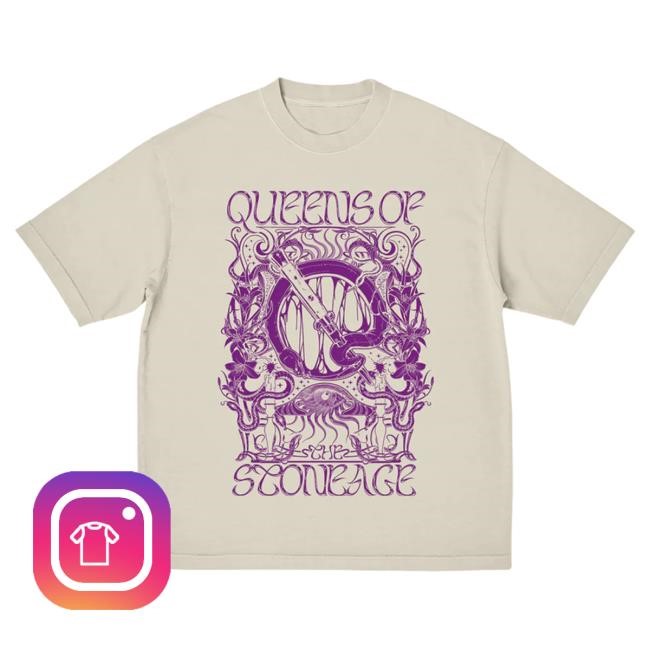 Official Qotsa Merch Store Queens Of The Stone Age Qotsa Trippy Top Shirt Qotsa Apparel Shop