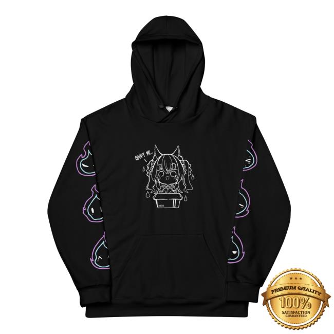 Official Meiya Vtuber Crew neck Sweatshirt Pastelmelon Collaboration