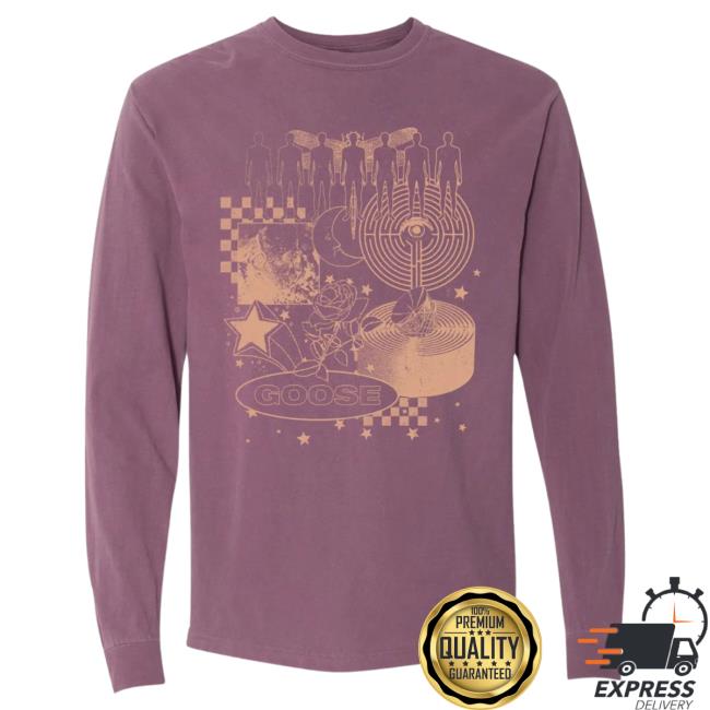 Official Goose The Band Merch Goosetheband Collage LS T Shirt