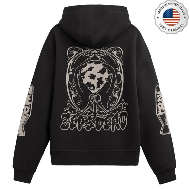 Official Zeds Dead Merch Store Zeds Dead - Lavahh - Heavyweight Hoody - Black