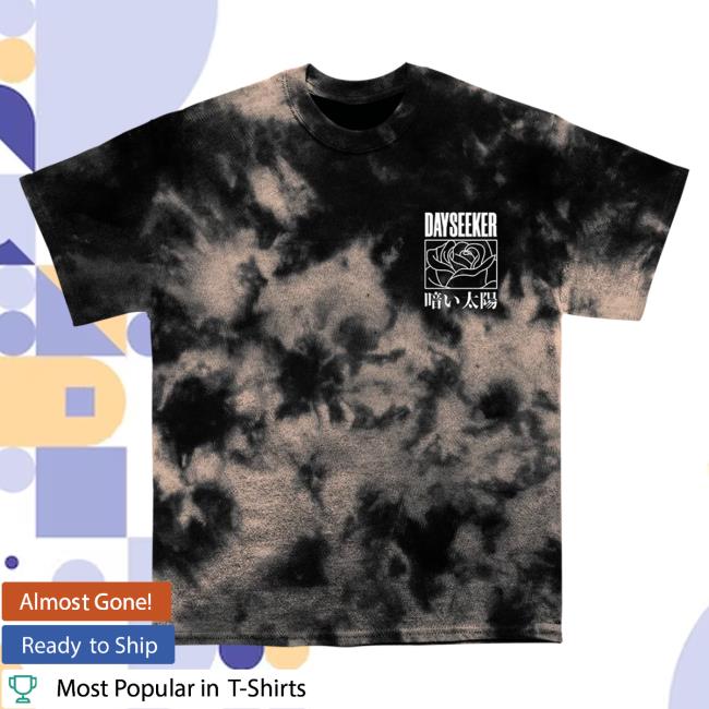 Official Dayseeker Merch Store Dayseeker Neon Grave Dye Attractive Shirt Dayseeker Apparel Clothing Shop