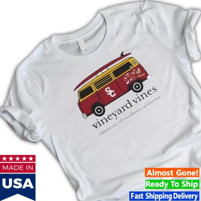 Official Usc Trojans Men’S Vineyard Vines Travel T-Shirt