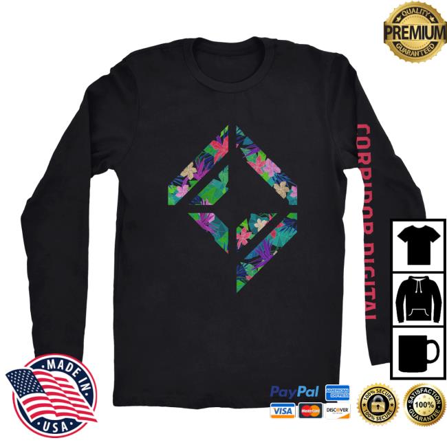 Corridor Digital Hawaiian Geo Long Sleeve Long Sleeve T-Shirt