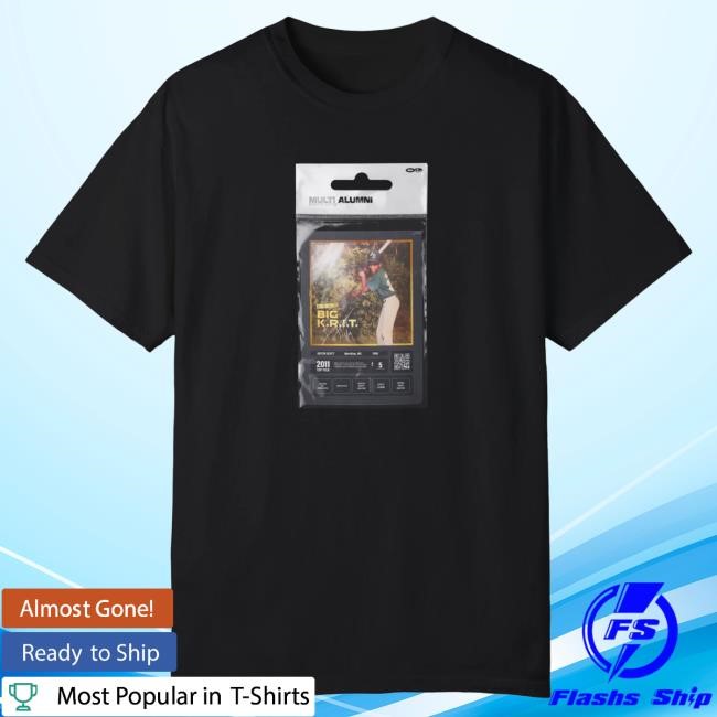 Official Big Krit Shop Big K.R.I.T. Rookie Card Top Shirt