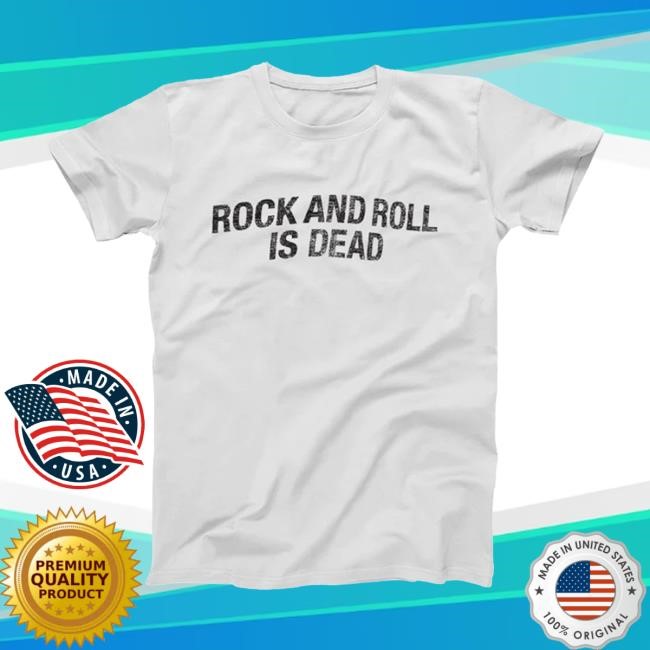 Lenny Kravitz Rock and Roll Is Dead Short Sleeve Tee Lenny Kravitz Store Merch