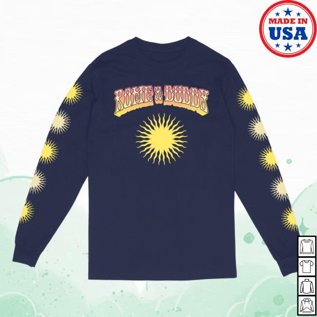 Official The Merch Collective Rome And Duddy Sun Circle Long Sleeve T-Shirt