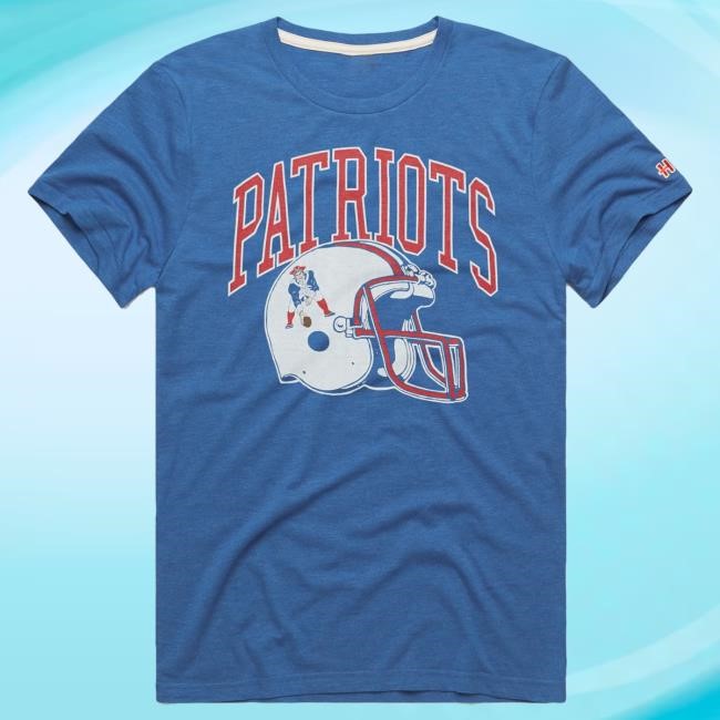 New England Patriots Helmet Retro New Shirt