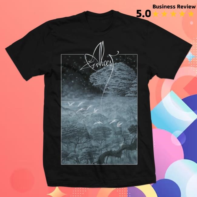 Alcest "Amethyste" New T-Shirt Alcest Official Merch
