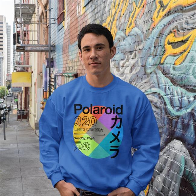 Polaroid 320 Land Camera Onestep Flash Tee Shirt Noisy Butters