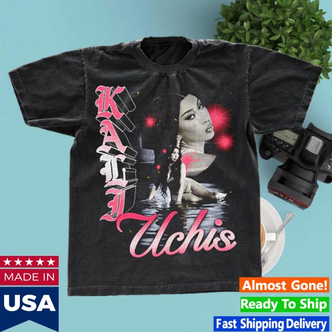 Official Kali Uchis Clothing Store Shop RVIM Tour Black & Pink Tour Top Shirt Kaliuchis Merch