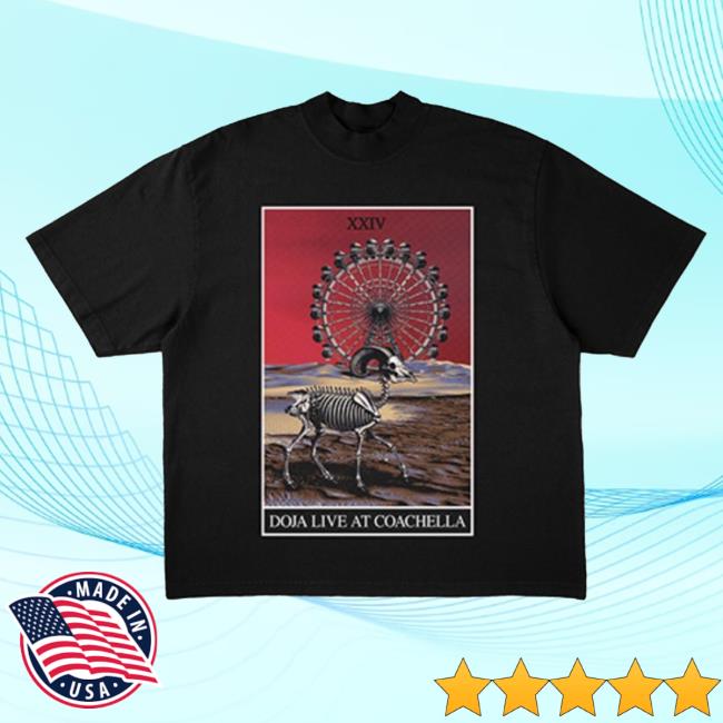 Doja Cat Official Store Merch | Doja Live At Coachella 2024 Shirt | This Years Coachella Music Festival!