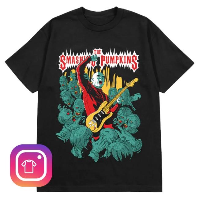 Official Smashing Pumpkins Merch Store Zombie Tee The Smashing Pumpkins