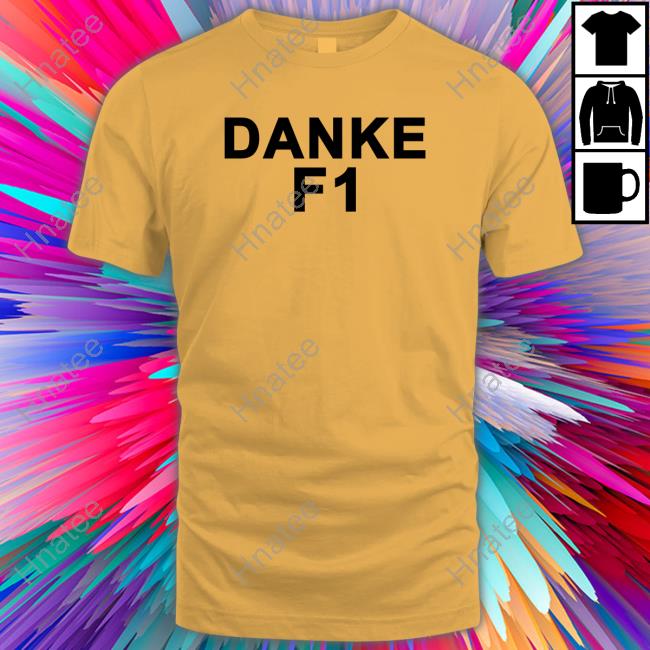 Sebastian Vettel Danke F1 Shirt Ian Parkes Long Sleeve