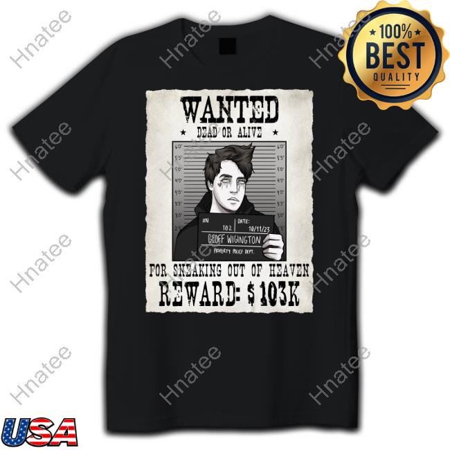 Waterparks Merch Geoff Wigington Wanted Tee