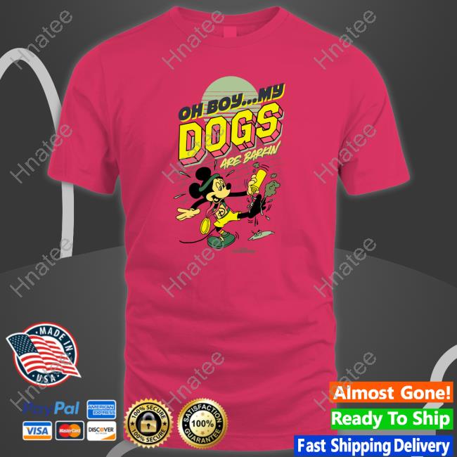 Oh Boy My Dogs Are Barking Shirt RunDisney Expo Mickey