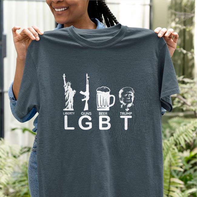Lil Nas X Lgbt Liberty Guns Beer Donald Trump Shirts Obamas Cousin Again