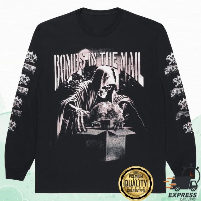 Official City Morgue Merch City Morgue Bombs In The Mail Tour Box LS City Morgue Clothing