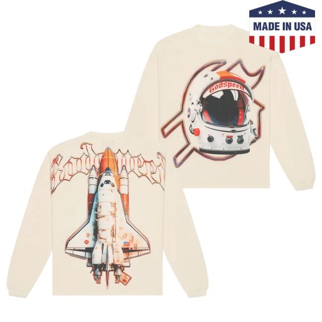 Official Godspeed New York Clothing Shop Lift Off Longsleeve (Bone)