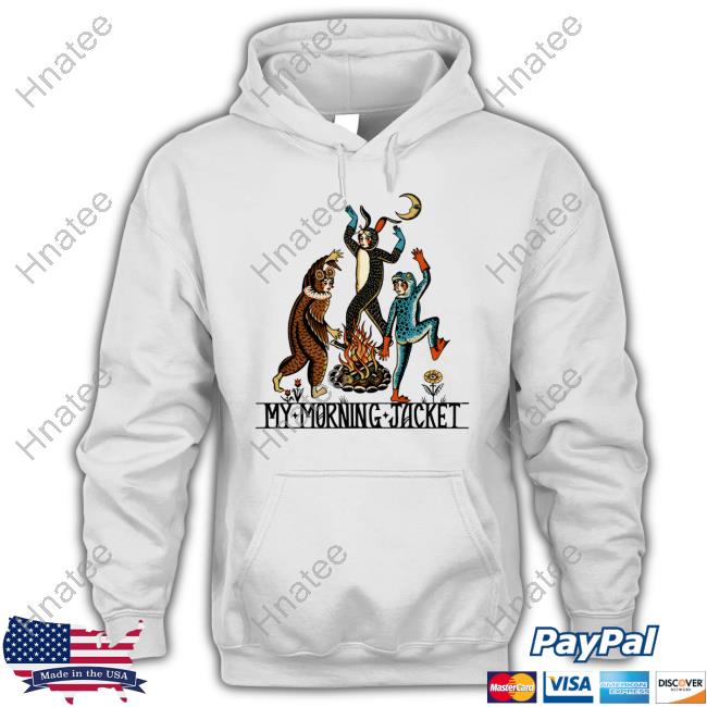 My Morning Jacket Merch Campfire Long Sleeved T Shirt