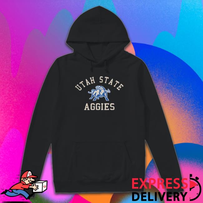 Utah State Aggies Football Garment Dyed T-shirt