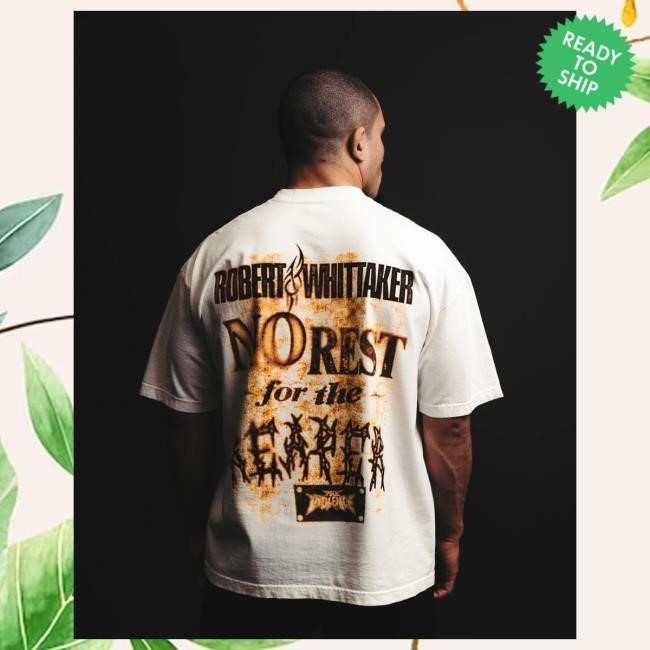 Official Full Violence Clothing Robert Whittaker No Rest "Premium" Shirts