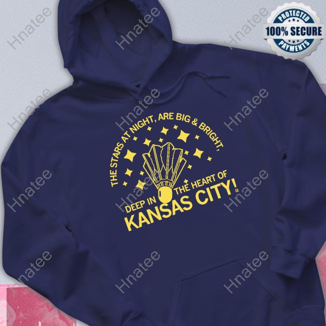The Stars At Night Are Big & Bright Deep In The Heart Of Kansas City Tee Shirt Raygun