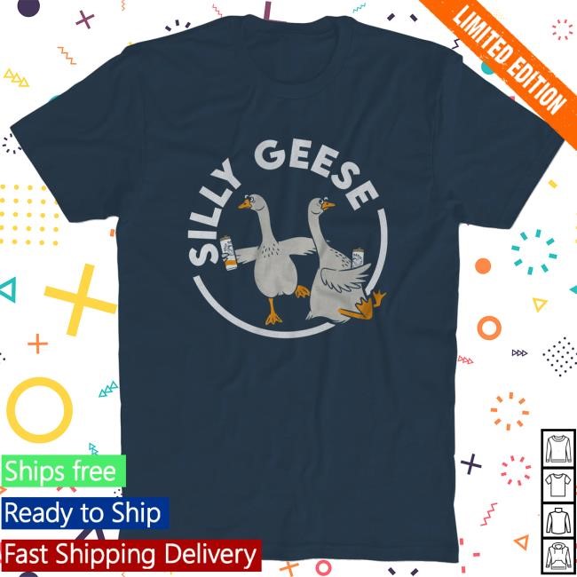 Silly Geese Duck Beer New Shirt Silly Geese