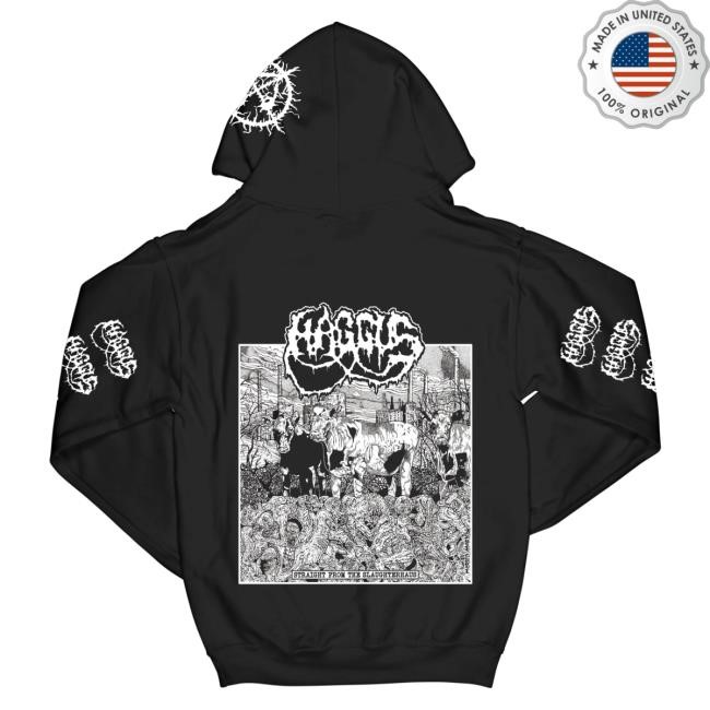 Official Reality Fade Merch Store Haggus 'Straight From The Slaughterhaus' Attractive Hoodie RealityFade