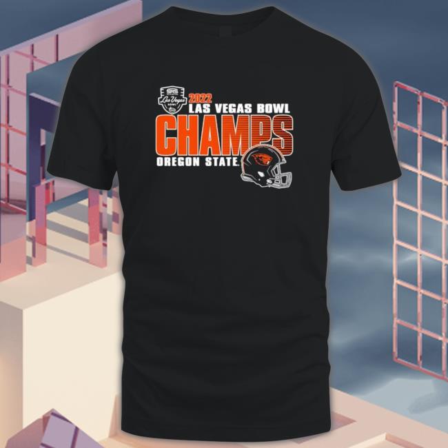Oregon State Beavers 2022 Las Vegas Bowl Champs Oregon State T-Shirt
