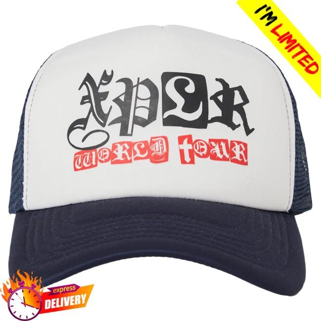 Official Sam And Colby Merch Store Shopxplr Sam And Colby World Tour Trucker Hat Xplr SamAndColby
