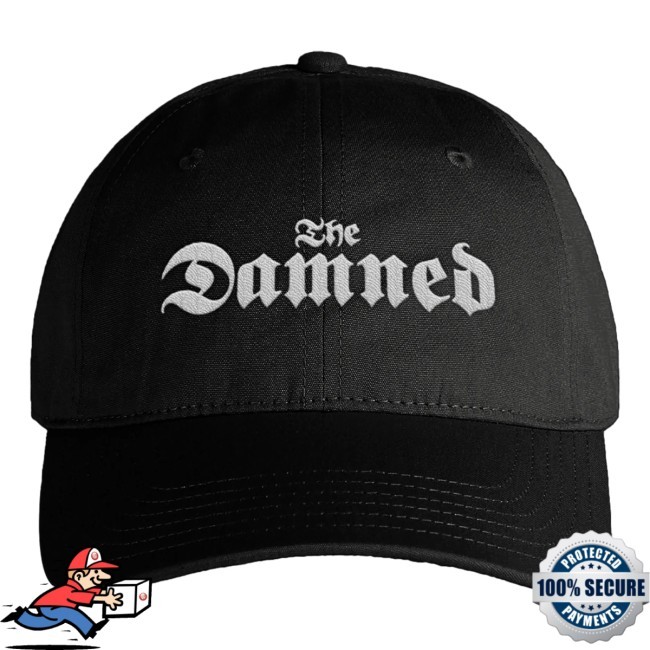 The Damned Logo Classic Hat The Damned Band Store Apparel