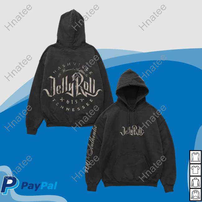Official Jelly Roll Clothing Shop Merch Logo Sweater Jellyroll615 Store