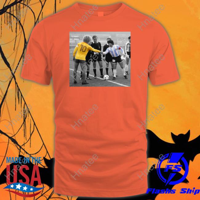 Carlos Valderrama & Diego Maradona Tee Shirt