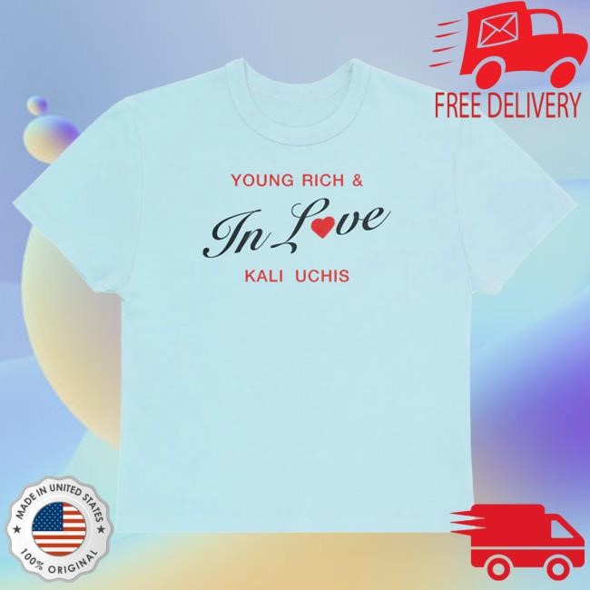 Official Kali Uchis Merch Store Kali Uchis Young Rich & In Love Baby T-Shirt Kali Uchis Clothing Shop KaliUchis ShopKaliUchis