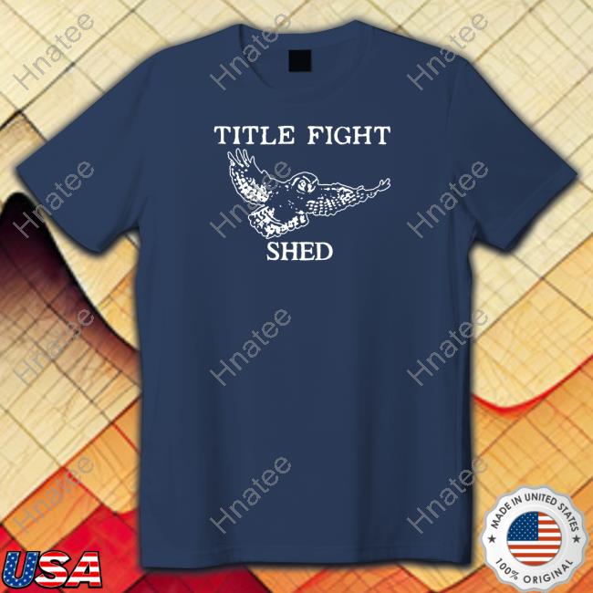 Title Fight Merch Title Fight Shed Owl T Shirts