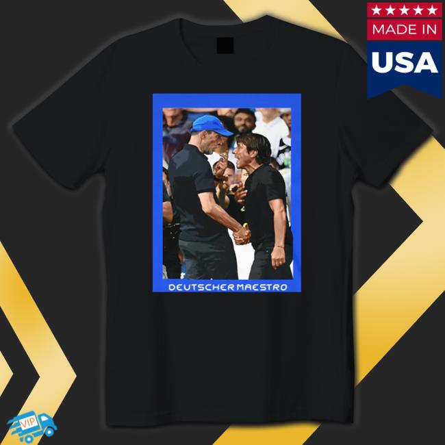 Londonis Blue Shop Tuchel Handshake Ultra Tee Shirt