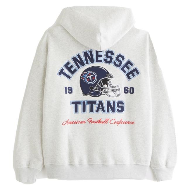 Official Abercrombie And Fitch Store Tennessee Titans Graphic Hood NFL by Abercrombie