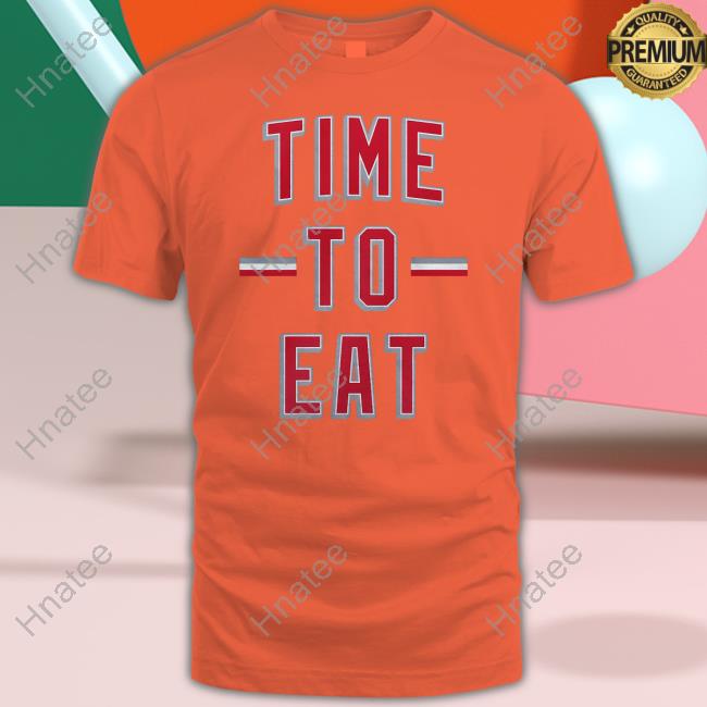 Blueshirts Breakaway Merch Time To Eat Tee Shirt Ryan Mead