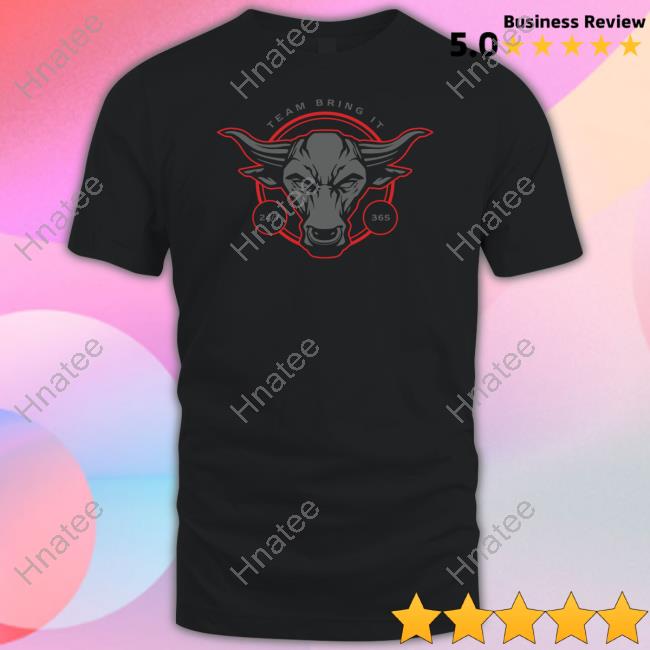 The Rock Team Bring It Bull T Shirt