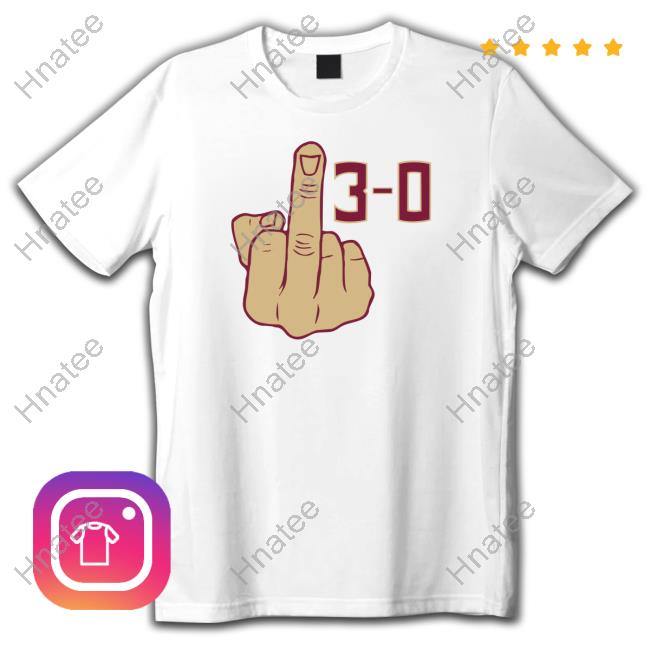 Official Barstool Sports Store Tallahassee Fuck 13-0 Tee