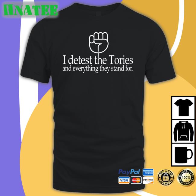 I Detest The Tories And Everything They Stand For Hoodie