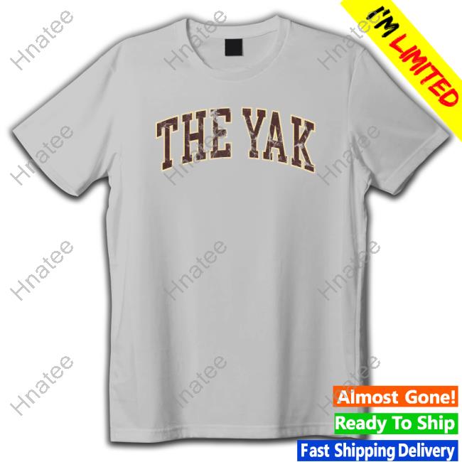 Official Barstool Sports Store The Yak Collegiate Grey Sweatshirt