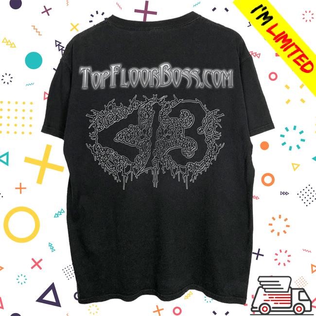 Official Destroy Lonely Merch Store Shop Destroy Lonely Top Floor Boss Poem Shirt