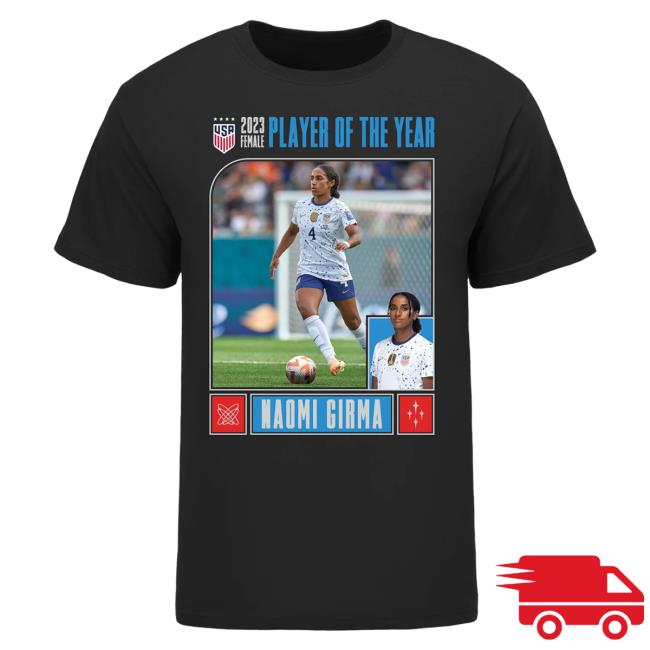 Official Uswnt Merch Store Uswnt Unisex Uswnt 2023 Girma Player Of The Year Black Shirt Uswnt Apparel Clothing Shop