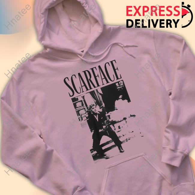 Boohoo Scarface Fire Scene License Oversized White Shirts