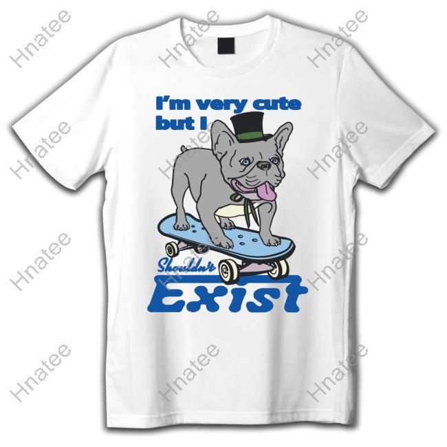 Shirts That Go Hard I'm Very Cute But I Shouldn't Exist Hoodie