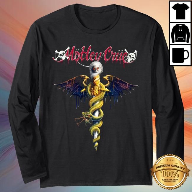 Mötley Crüe - Dr. Feel Good Slime Crewneck Motley Crue Official