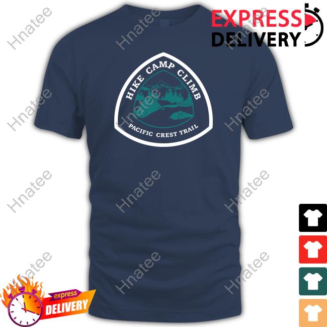 Hike Camp Climb Merch Hike Camp Climb Pacific Crest Trail Crewneck Sweatshirt